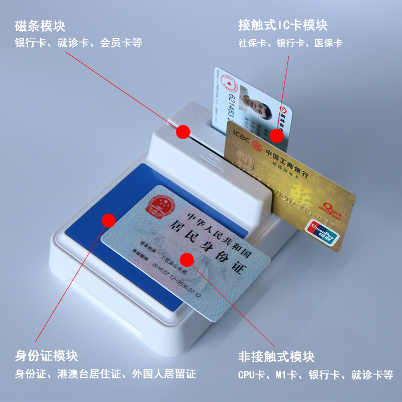 華大HD-100多功能社?？ㄗx卡器